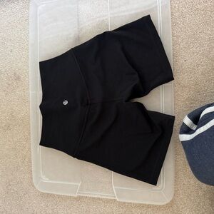 Lululemon Athletica Black Bike Shorts